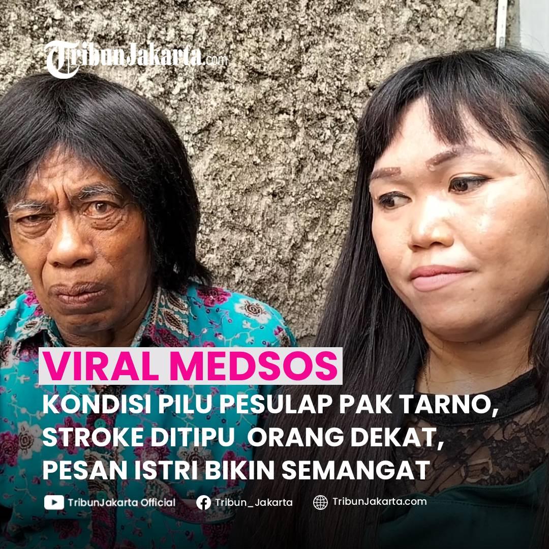 KLIK SELENGKAPNYA: Kondisi Emosional Pak Tarno Kerap Tak terbendung. Ia Sering Menangis Bila Ada Orang yang Berikan Dukungan. Kisah Kelam Pak Tarno Ditipu Eks Manajer.

