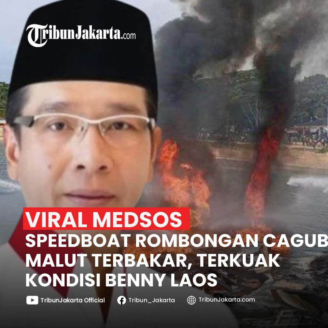 KLIK SELENGKAPNYA: Insiden speedboat terbakar milik Cagub Maluku Utara Benny Laos terjadi di Pelabuhan Bobong, Pulau Taliabu, Sabtu (12/10/2924). Dua orang meninggal.