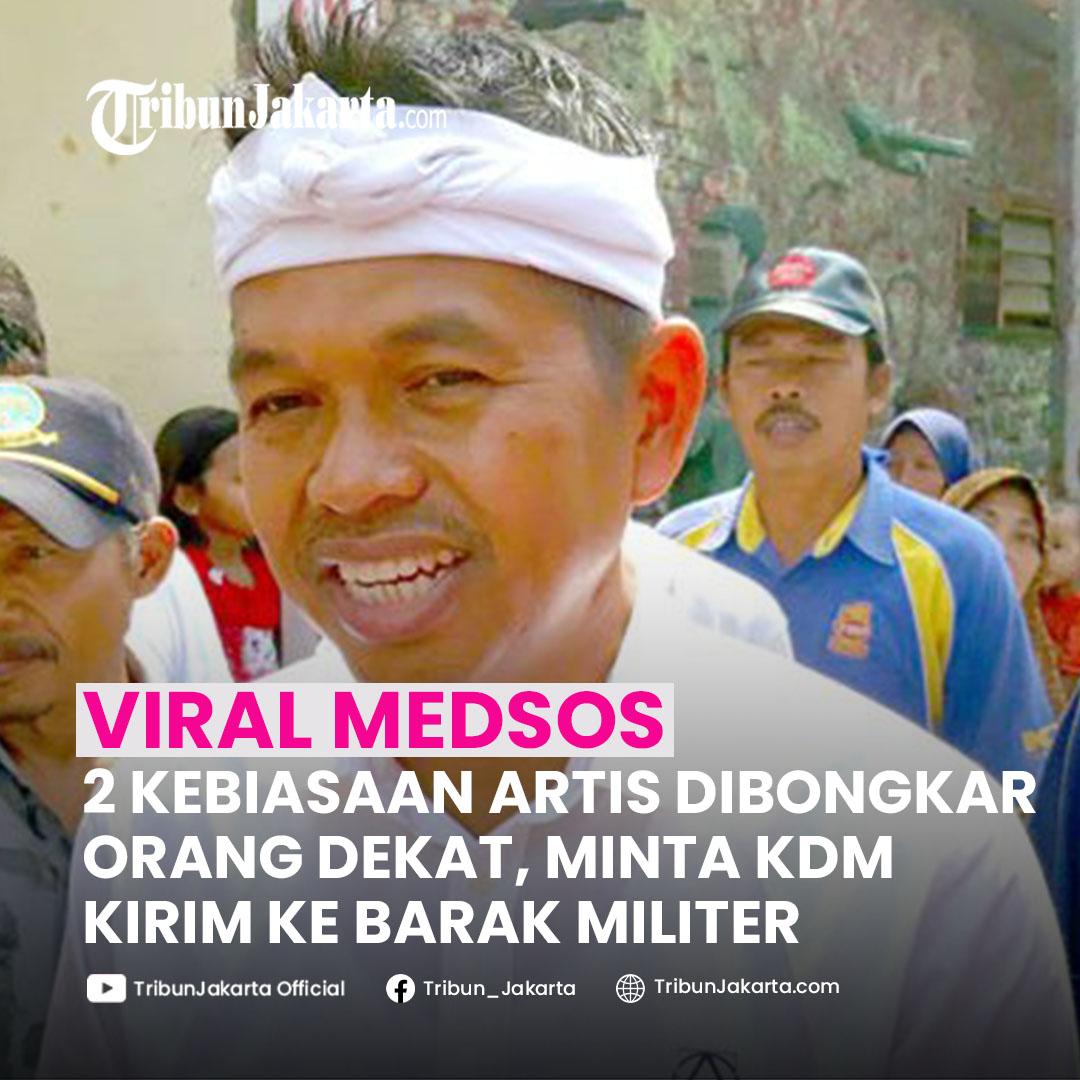 Bukan saja dari kalangan masyarakat biasa, kini sejumlah artis juga diadukan ke Gubernur Jawa Barat, Dedi Mulyadi untuk dikirim ke 'barak militer'. Mereka adalah Nagita Slavina dan Ayu Ting-Ting. Dua kebiasaan artis Tanah Air ini justru dibongkar oleh orang dekat mereka sendiri, dan berujung meminta eks Bupati Purwakarta itu untuk turun tangan. 


