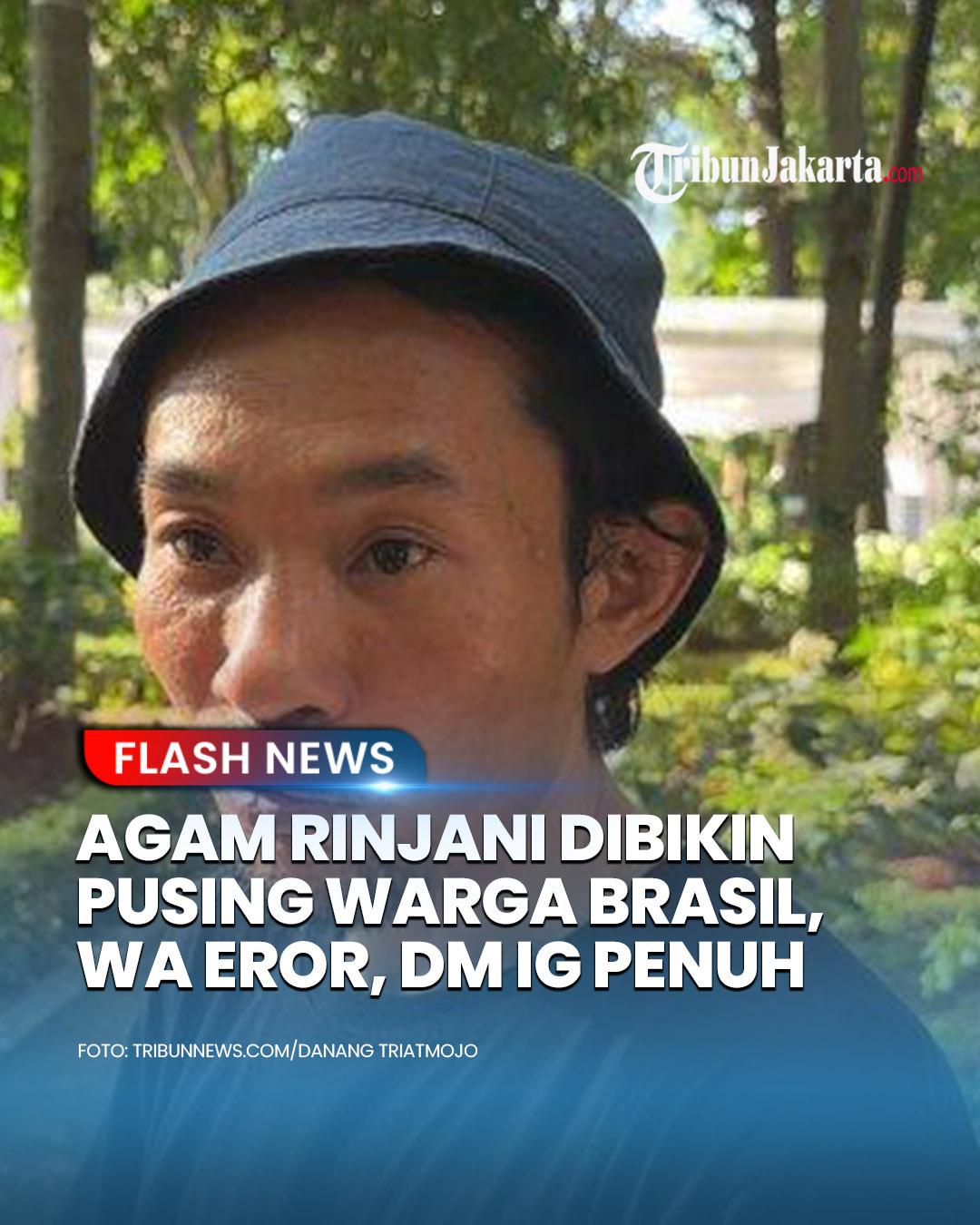 Agam Rinjani blak-blakan soal alasannya ngelive detik-detik evakuasi Juliana Marins di Gunung Rinjani. Bak diteror, ia mengaku sudah dihubungi warga Brasil tiap 3 detik hingga saat ini. Kini dirinya dibuat pusing hingga WA eror dan DM instagramnya penuh ucapan. 


