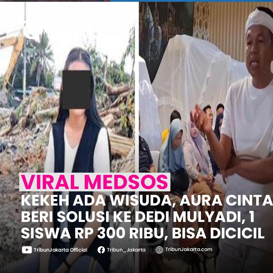 Remaja putri, Aura Cinta muncul kembali dengan membawa solusi di tengah polemik larangan wisuda yang dikeluarkan Pemerintah Provinsi Jawa Barat. Kini muncul lagi beri solusi soal biaya ke Gubernur Jawa Barat, Dedi Mulyadi. 



