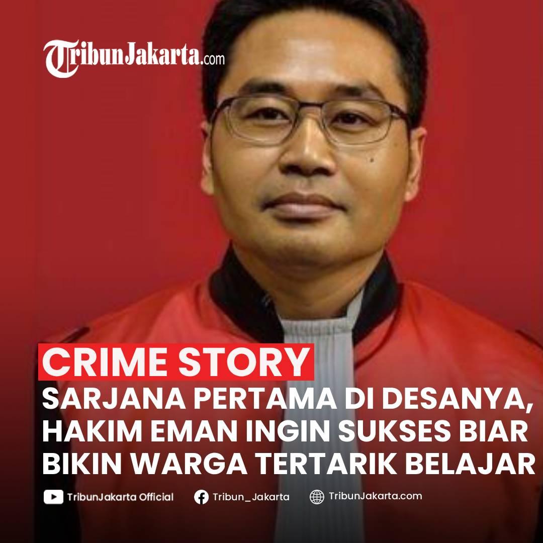 KLIK SELENGKAPNYA:Hakim Eman Jadi Sarjana Pertama di Desanya, Bertekad Ingin Berhasil Supaya Warga Termotivasi Belajar