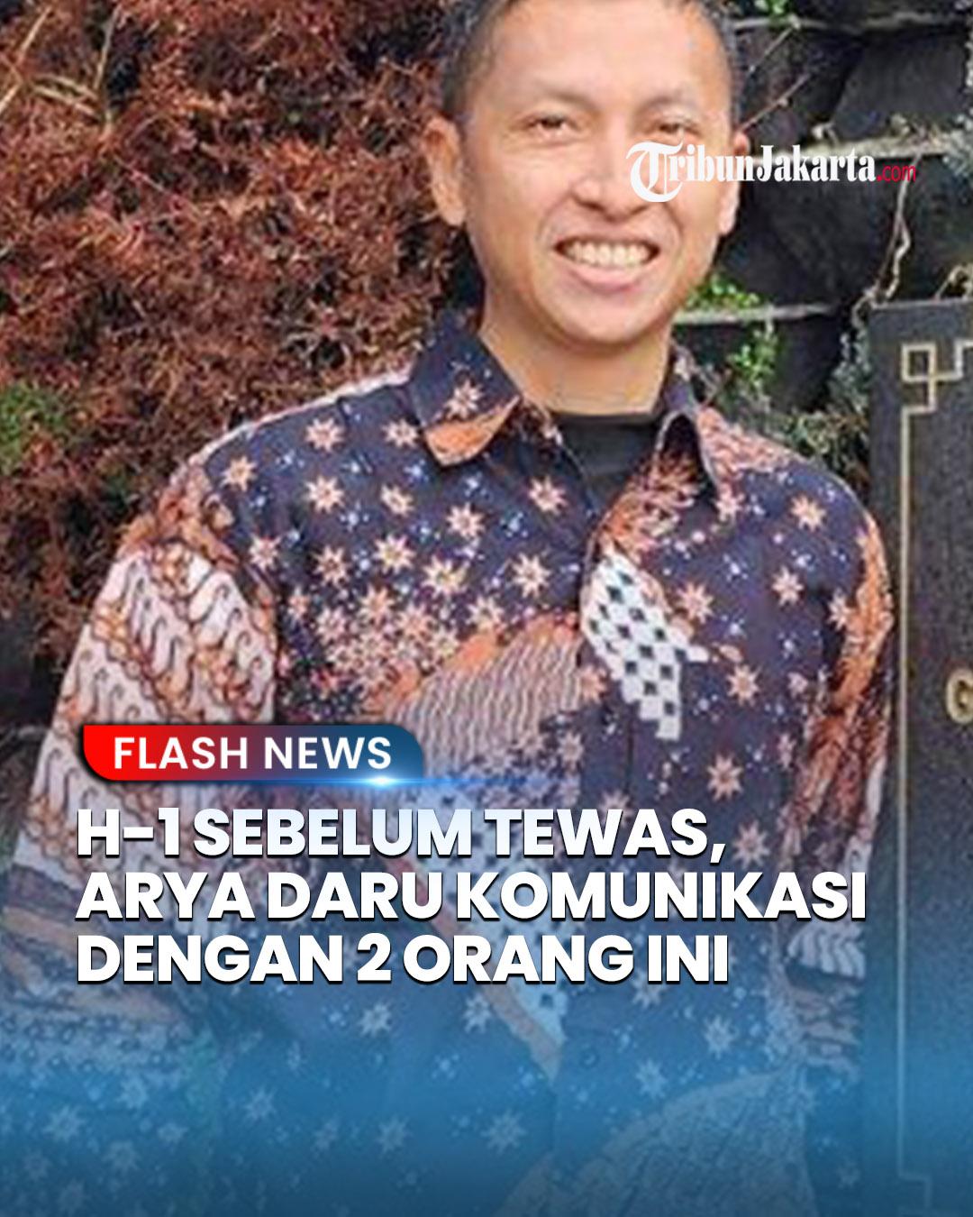 Satu hari sebelum jasadnya ditemukan, diplomat muda Kemenlu Arya Daru masih berinteraksi dengan istri dan penjaga kos. Bahkan percakapan dengan penjaga kos diungkap polisi. 

