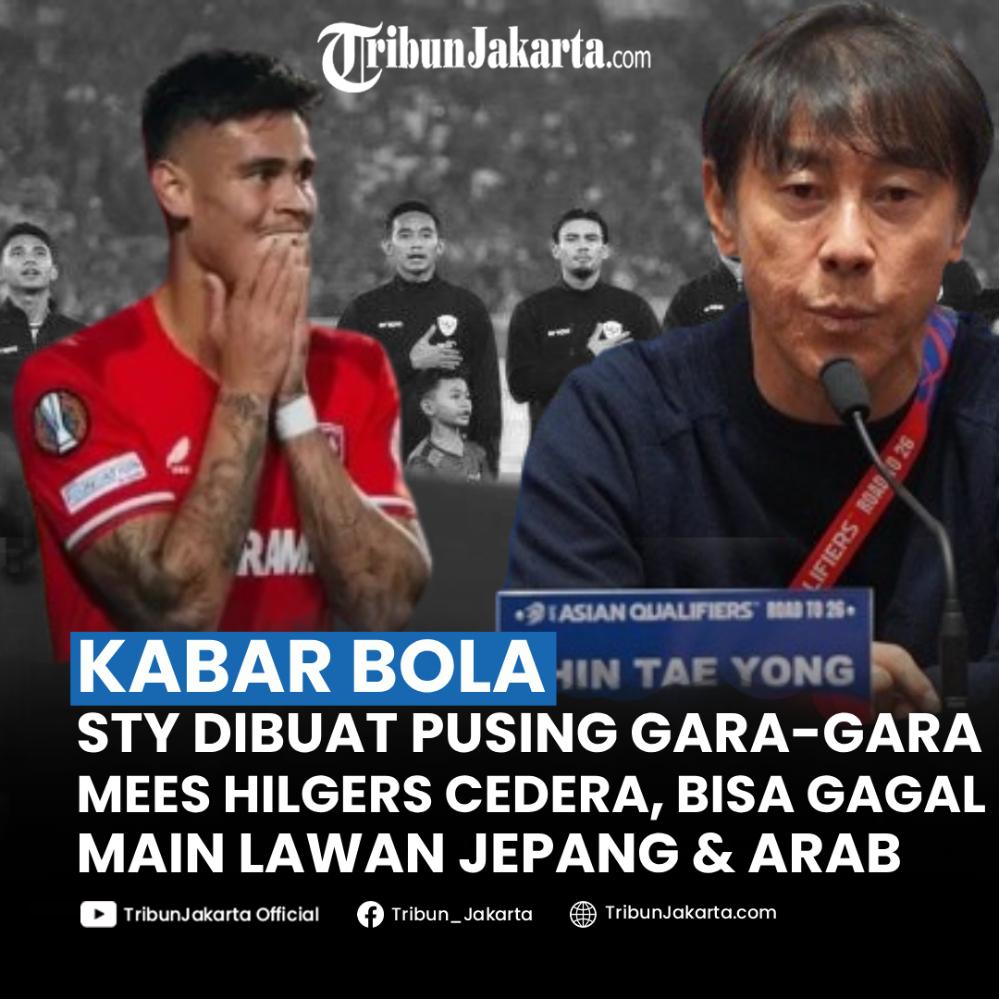 Shin Tae-yong sedang dibuat pusing karena Mees Hilgers mengalami cedera. Kondisi ini membuat lini pertahanan Timnas Indonesia bisa keropos saat lawan Jepang dan Arab Saudi. 