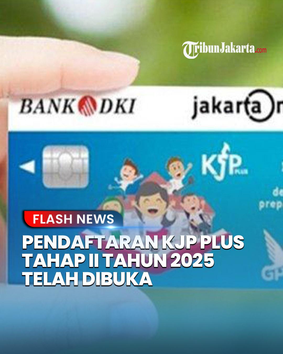 Pendaftaran Kartu Jakarta Pintar Plus (KJP Plus) Tahap II Tahun 2025 resmi dibuka. Para siswa sekolah negeri mauapun swasta di Jakarta kini sudah mulai bisa mendaftar sebagai calon penerimanya. Intip syarat dan waktu pendaftarannya. 

