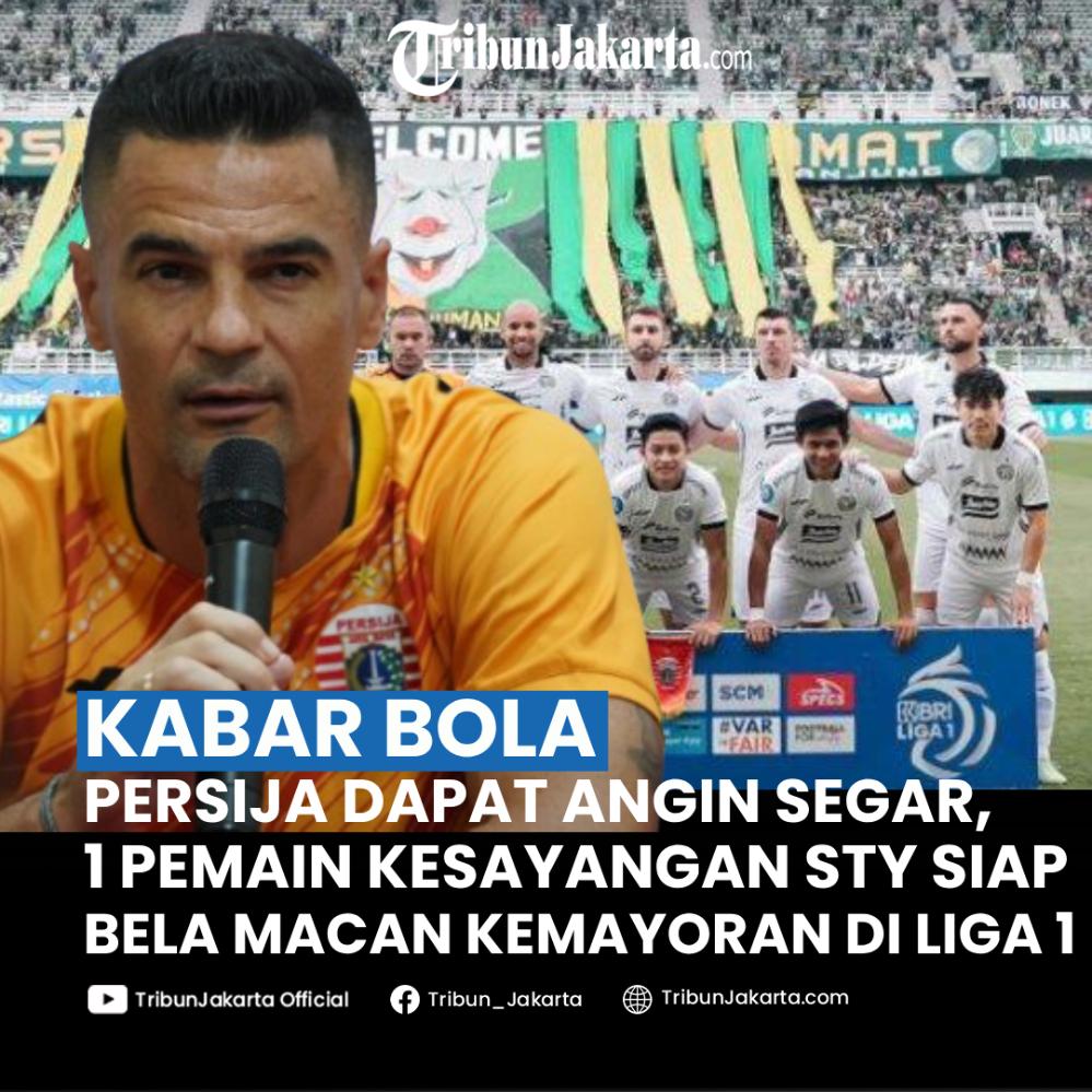 Persija Jakarta mendapatkan angin segar, satu nama pemain andalan Shin Tae-yong di Timnas Indonesia kini siap bermain bela Persija di kompetisi Liga 1. Sosoknya bikin Carlos Pena girang.
