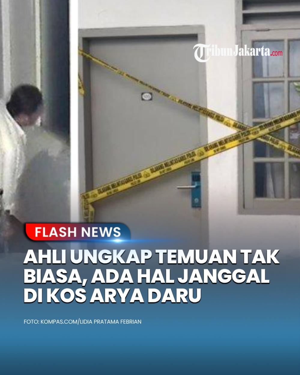 Ahli Digital Forensik menemukan hal tak biasa saat menganalisis CCTV depan kamar kos Arya Daru. Sang ahli menyebut ada kejanggalan teknis dan visual yang sulit dijelaskan secara logika.

https://jakarta.tribunnews.com/2025/07/16/janggal-analisis-baru-ahli-digital-forensik-ungkap-temuan-tak-biasa-di-kos-arya-daruemang-dia-hantu