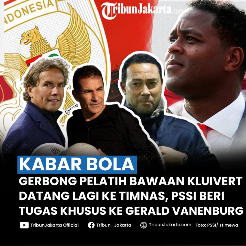 Patrick Kluivert mengumumkan gerbong tambahan pelatih yang bakal bertugas di Timnas Indonesia. Gerald Vanenburg ditunjuk PSSI dan kini punya tugas ganda di tim senior dan tim junior.