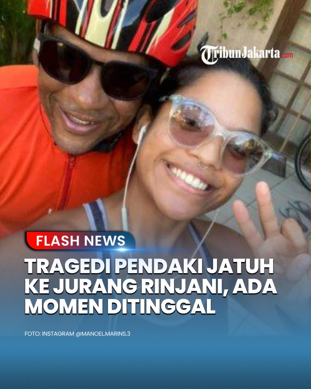 Pendaki asal Brasil, Juliana Marins ditemukan tewas jatuh ke jurang Gunung Rinjani. Sebelum ditemukan tewas, ada momen sang pendaki harus terpisah dari rombongan dan ditinggalkan sendirian.