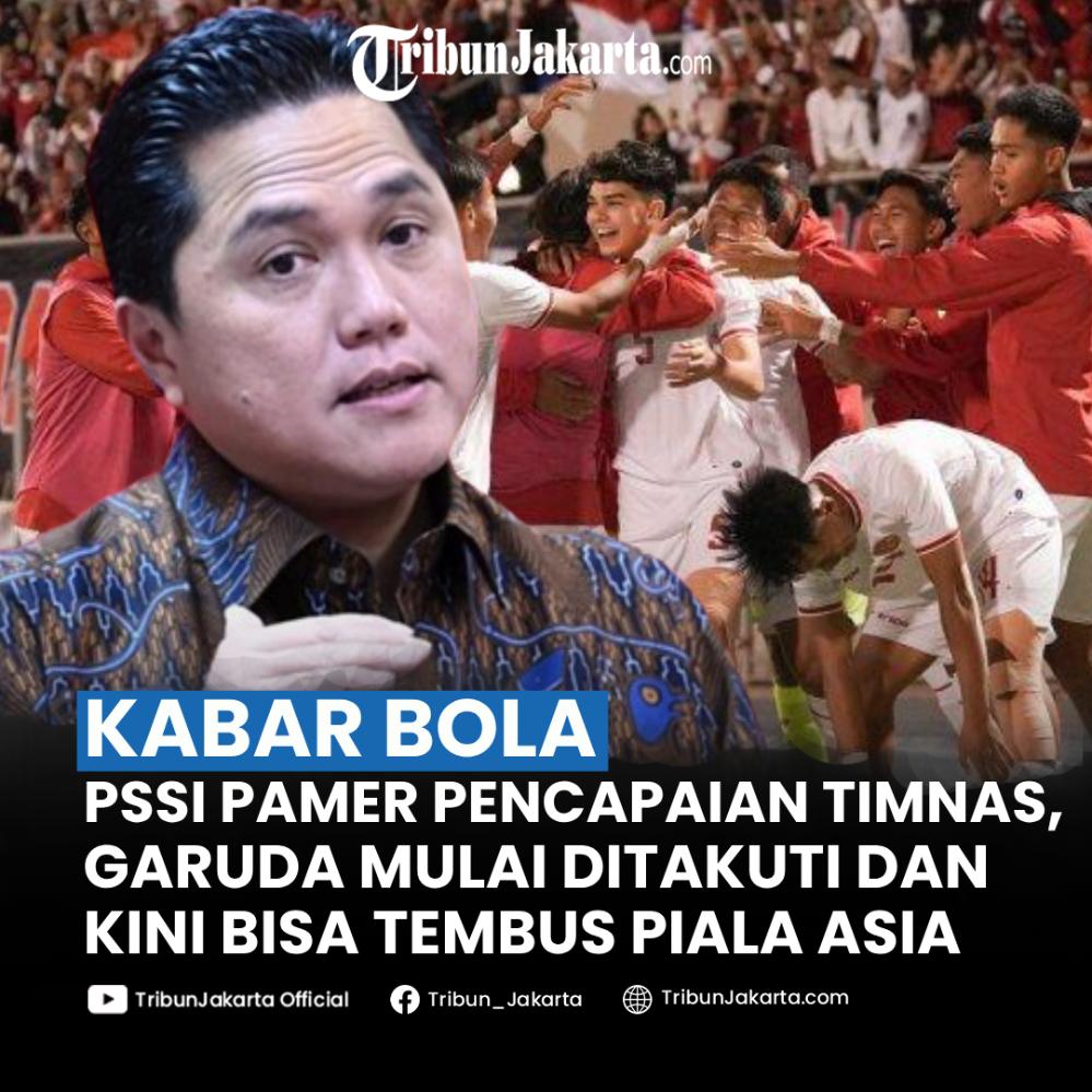 PSSI dengan bangga memamerkan keberhasilan Timnas Indonesia dari berbagai kelompok umur tembus Piala Asia. Pencapaian meningkat dan mulai bisa menjadi ancaman di level Asia.