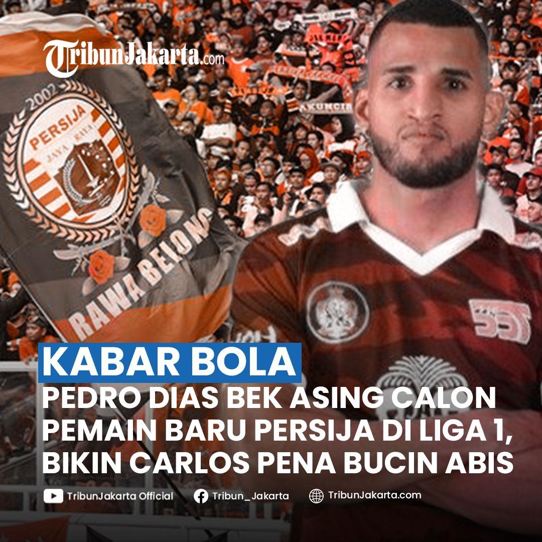  Carlon Pena Bucin Abis, Bela-belain Jadikan Perdo Dias Bek Asing Baru Macan Kemayoran