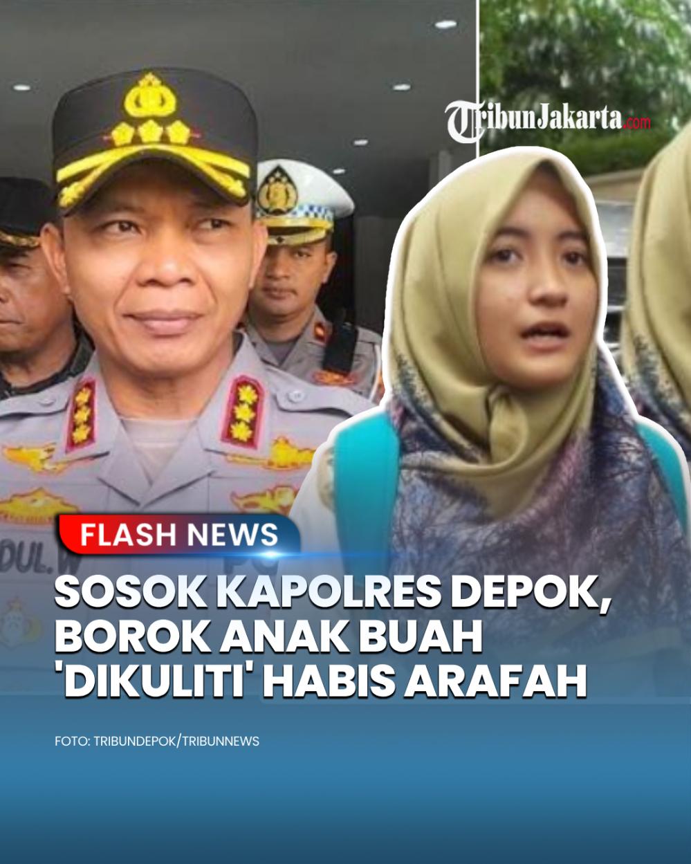 Polisi di Depok sedang disorot karena dikritik habis komika Arafah Rianti tak memproses laporan maling. Kini sosok pemimpinnya yakni Kapolres Metro Depok pun ikut disorot.