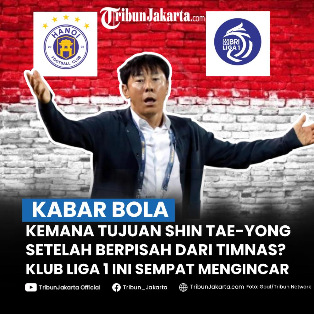 Shin Tae-yong harus berpisah dari Timnas Indonesia setelah mengabdi selama kurang lebih lima tahun. Kini jadi pertanyaan klub mana yang bakal dilatih STY. Ternyata klub Liga 1 ini sempat mengincar.