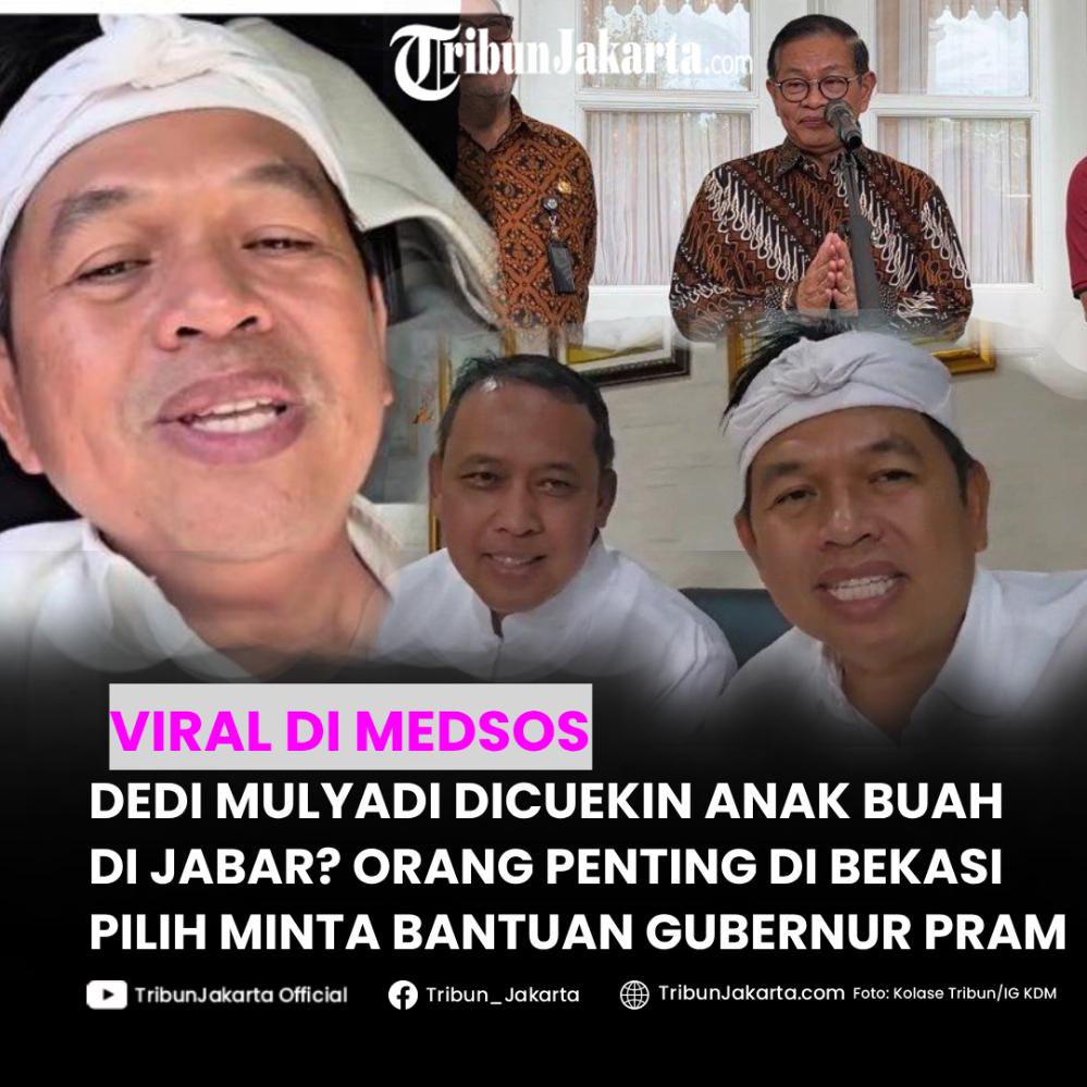Momen unik Wali Kota Bekasi Tri Adhianto lebih memilih meminta bantuan ke Gubernur Jakarta Pramono dalam menangani persoalan di wilayahnya. Gubernur Jawa Barat Dedi Mulyadi tak dilibatkan untuk dimintai pertolongan.