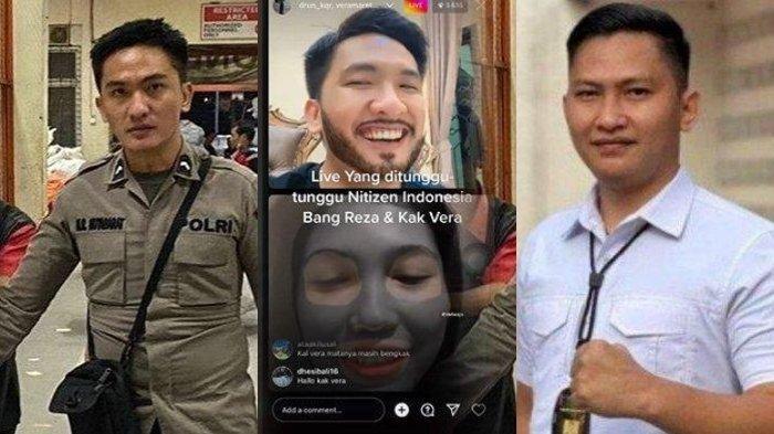 Kolase Vera Simanjuntak dan Reza Hutabarat live di media sosial. Hubungan Reza Hutabarat dan Vera Simanjuntak makin dekat saat sama-sama perjuangkan kasus Brigadir J.