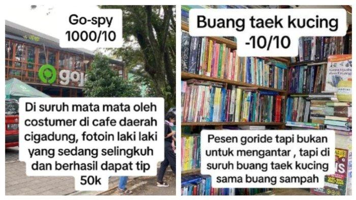 Demi mendapatkan bintang 5, banyak tugas-tugas yang tak masuk di akal yang kerap diterima oleh driver ojol.