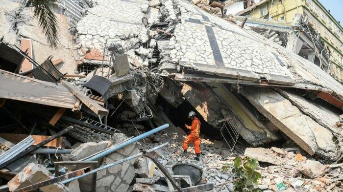 GEMPA - Update korban gempa Myanmar, tercatat 2.719 dinyatakan tewas, ratusan lainnya masih hilang.