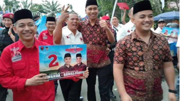 Pasangan nomor urut 2 Zuwanda-Sawaluddin di Pilbup Muaro Jambi