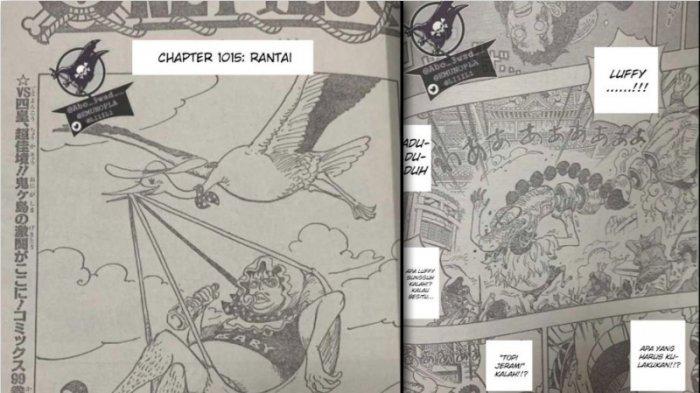 Rawr Scan One Piece 1015 Rantai - Chopper Menangis Diselamatkan Sanji