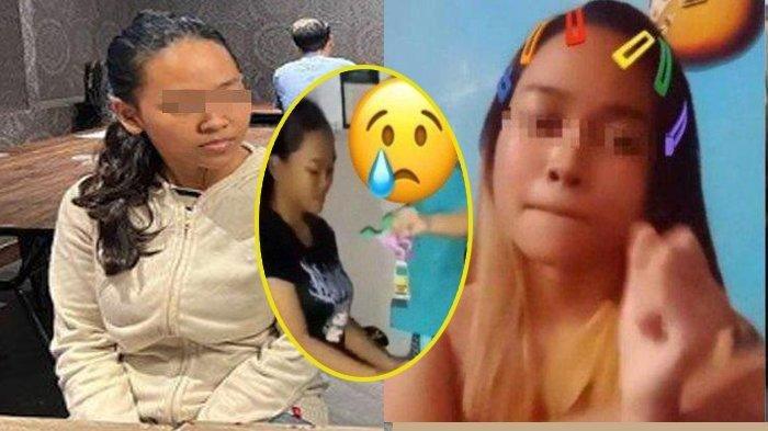 Ibu muda lecehkan anak menyesal dna mengaku terpaksa karena diimingi uang oleh temannya.