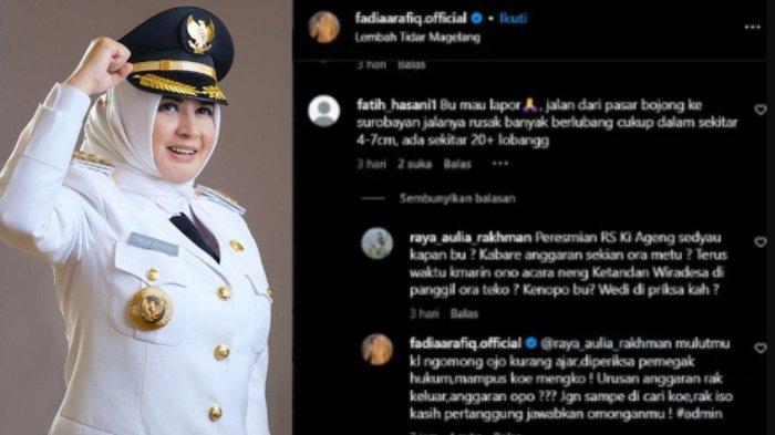 BUPATI PEKALONGAN - Fadia A Rafiq, Bupati Pekalongan yang diduga melakukan intimidasi terhadap warganet saat memberi kritikan terkait anggaran. 