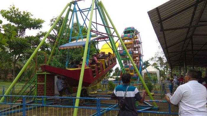 Wisata Kampoeng Radja menjadi favorit warga di Kota Jambi untuk menikmati liburan.