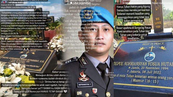Unggahan kekecewaan orang terdekat Brigadri Yosua terkait pengurangan hukuman Ferdy Sambo cs
