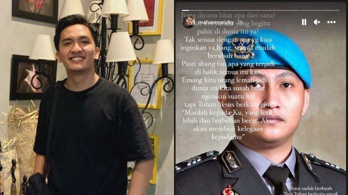 Unggahan Reza Hutabarat, adik Brigadri Yosua atas pengurangan hukuman Ferdy Sambo Cs