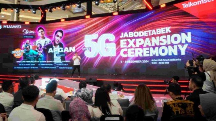 Menyambut Natal dan Tahun Baru 2024/2025 (NARU), Telkomsel kembali memperluas jaringan 5G-nya (Hyper 5G) secara masif di Jabodetabek, memastikan pengalaman digital terbaik.