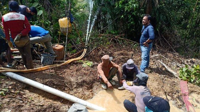 Penangkapan penambang emas ilegal di Sarolangun.