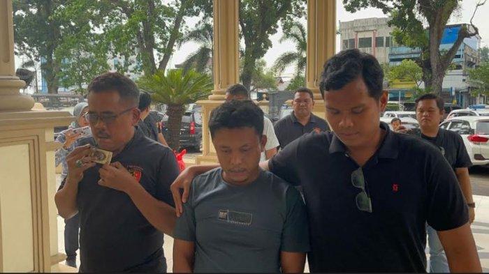Heri Susanto (32) warga Tulang Bawang, Lampung, pelaku pembunuhan Matnur Sopir travel asal Jambi