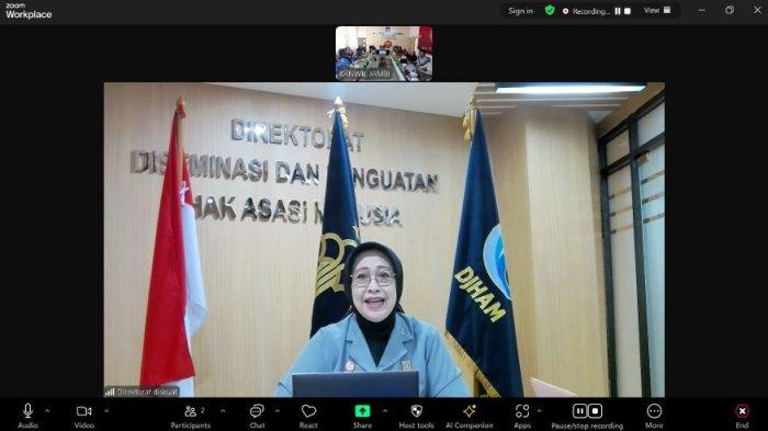 Kantor Wilayah Kementerian Hukum dan HAM Jambi Sosialisasi dan bimbingan teknis terkait Strategi Nasional Bisnis dan Hak Asasi Manusia tahun 2024 kepada Anggota Gugus Tugas Daerah Provinsi Jambi, Senin (12/08/2024) dan dibuka langsung oleh Kepala Kantor Wilayah, M. Adnan.