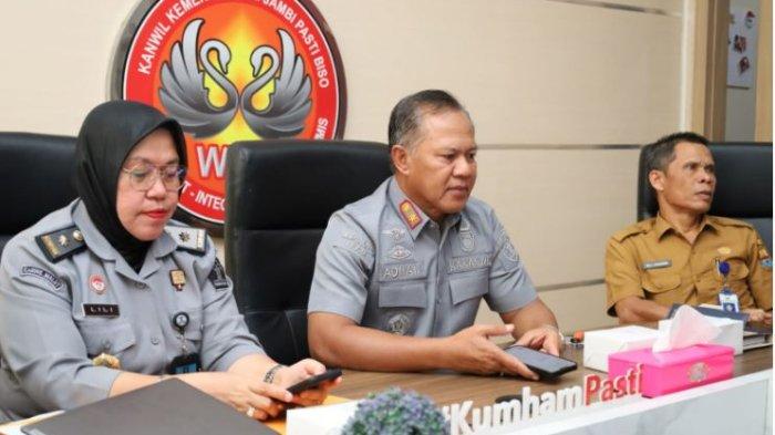 Kepala Kantor Wilayah  Kementerian Hukum dan HAM Jambi, M. Adnan.