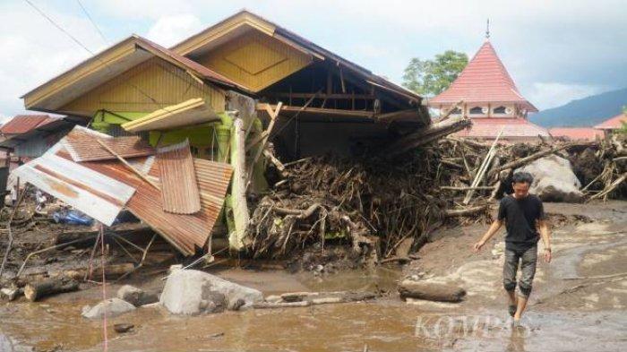 BPBD mencatat banjir lahar dingin yang menerjang Sumatera Barat menelan korban jiwa sebanyak 41 orang pada Senin (13/5/2024).
