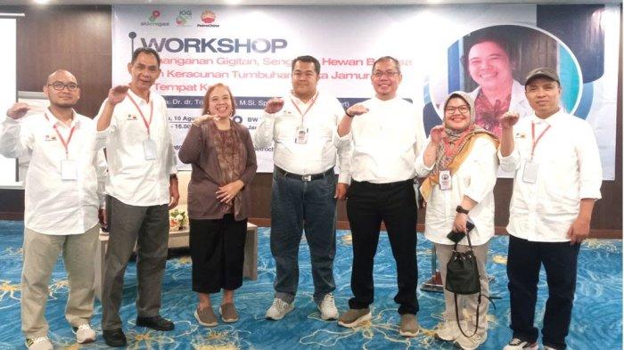 SKK Migas Petrochina Menggelar Kegiatan Health Talk, Mengangkat tema “Workshop Penanganan Gigitan, Sengatan Hewan Berbisa dan Keracunan Tumbuhan Serta Jamur di Tempat Kerja”, di Hotel BW Luxury Jambi, Sabtu 10 Agustus 2024