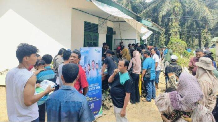 BPJS Ketenagakerjaan menyasar PT Dasa Anugrah Sejati (DAS) Kebun Bernai yang berlokasi di Kecamatan Batang Asam, Kabupaten Tanjung Jabung Barat.
