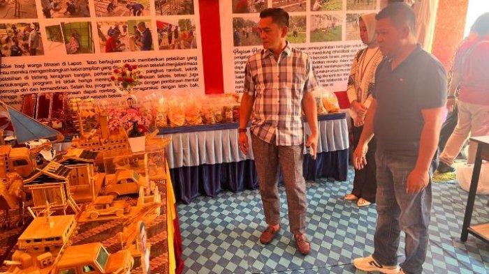 Kanwil Kementerian Hukum dan HAM Jambi buka stand pameran yang menampilkan hasil karya para Warga Binaan Pemasyarakatan (WBP) se-Provinsi Jambi di Tebo Festival, pada HUT Kabupaten Tebo ke-15