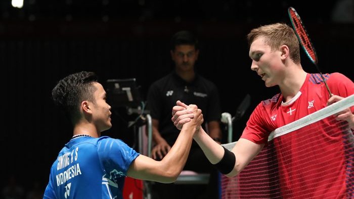 Anthony Ginting dan Viktor Axelsen
