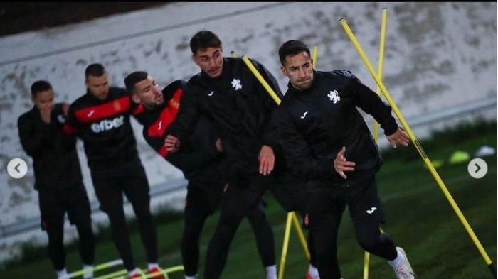 Timnas Bulgaria gelar latihan jelang laga kontra Swiss di Kualifikasi Piala Dunia 2022