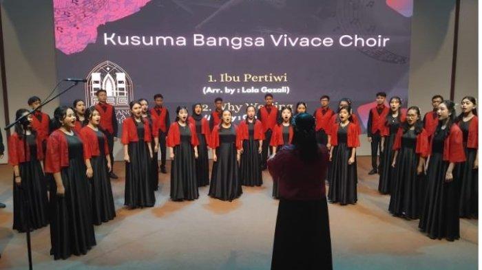 Penampilan peserta 3rd Palembang Choral Exhibition (PCE)