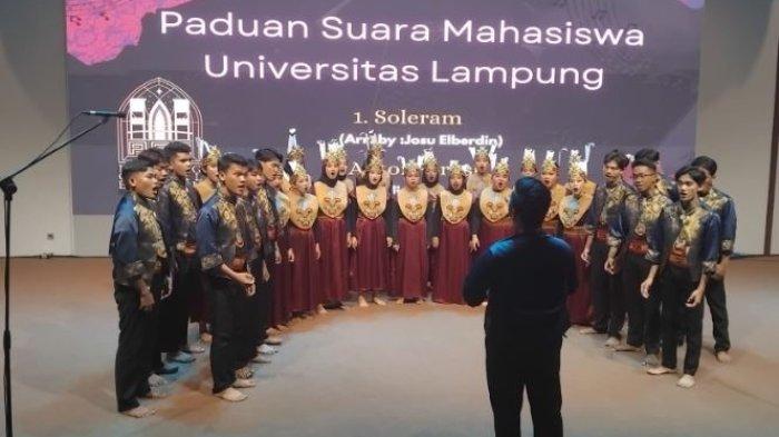 Penampilan peserta 3rd Palembang Choral Exhibition (PCE)