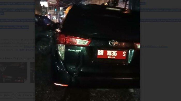Mobil dinas milik Pengadilan Negari (PN) Sarolangun alami kecelakaan pada Jumat (17/1/15) pukul 00:30 WIB