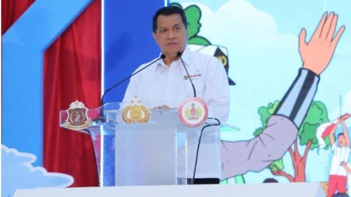 SEMINAR - Wakil Menteri Pendayagunaan Aparatur Negara dan Reformasi Birokrasi (PANRB) Purwadi Arianto saat menjadi Keynote Speach dalam acara Seminar Sekolah Mahasiswa S1 Sekolah Tinggi Ilmu Kepolisian (STIK) angkatan 82/WWP di Auditorium STIK-PTIK, Jakarta, Senin (17/03/2025).