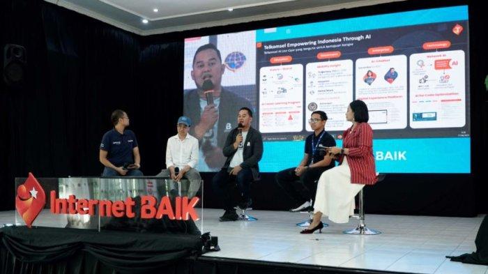 Puncak Internet BAIK Series 9: IBFEST sebagai bagian dari Telkomsel Jaga Cita juga sejalan dengan komitmen Kemkomdigi untuk mengawal pengembangan AI yang kreatif, inovatif, dan bertanggung jawab.