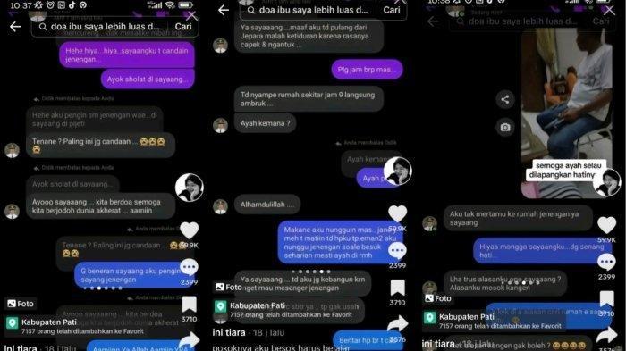Tangkapan layar unggahan akun tiktok 