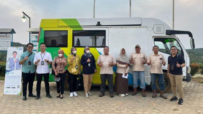 BPJS Ketenagakerjaan melakukan sosialisasi penggunaan Jamsostek Mobile (JMO) dan Manfaat Layanan Tambahan (MLT) perumahan di kantor Grup Berkat Sawit Utama, Desa Bungku, Kecamatan Bajubang, Kabupaten Batanghari.