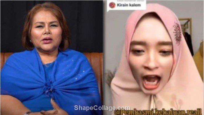 Eva Manurung (ibu Virgoun) dan Inara Rusli