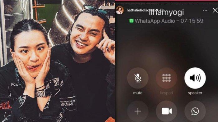 Nathalie Holscher pamer teleponan 7 jam dengan Yogi Ilham