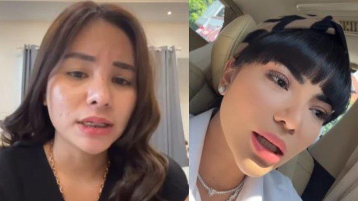 Ayu Soraya (istri sah Ko Apex) dan Dinar Candy