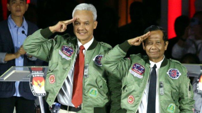 Ganjar Pranowo dan Mahfud MD